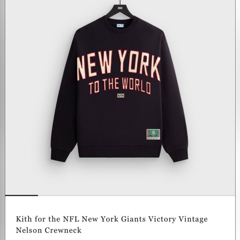 Kith New York Giants Crewneck